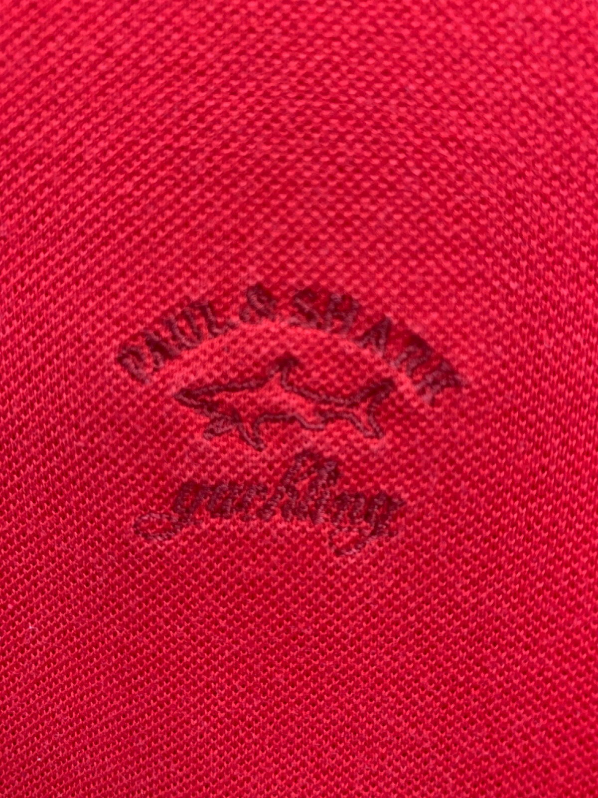 Paul & Shark Red Polo Shirt UK L