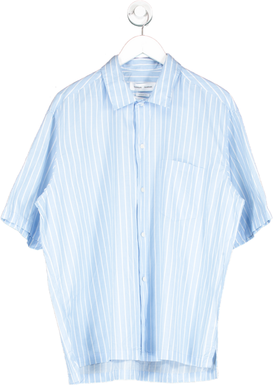 Samsøe Samsøe Taro Nx Shirt Blue Depths Stripe UK L
