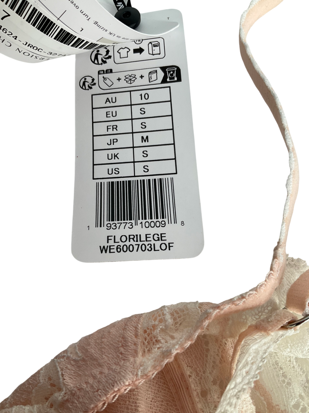 Wacoal Nude Lace Bra UK S