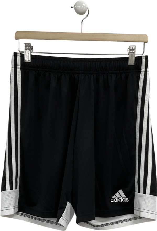 adidas Black Essentials Aeroready 3-stripes Shorts UK M