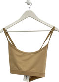 Cozi Beige Cross Back Sports Bra UK XL