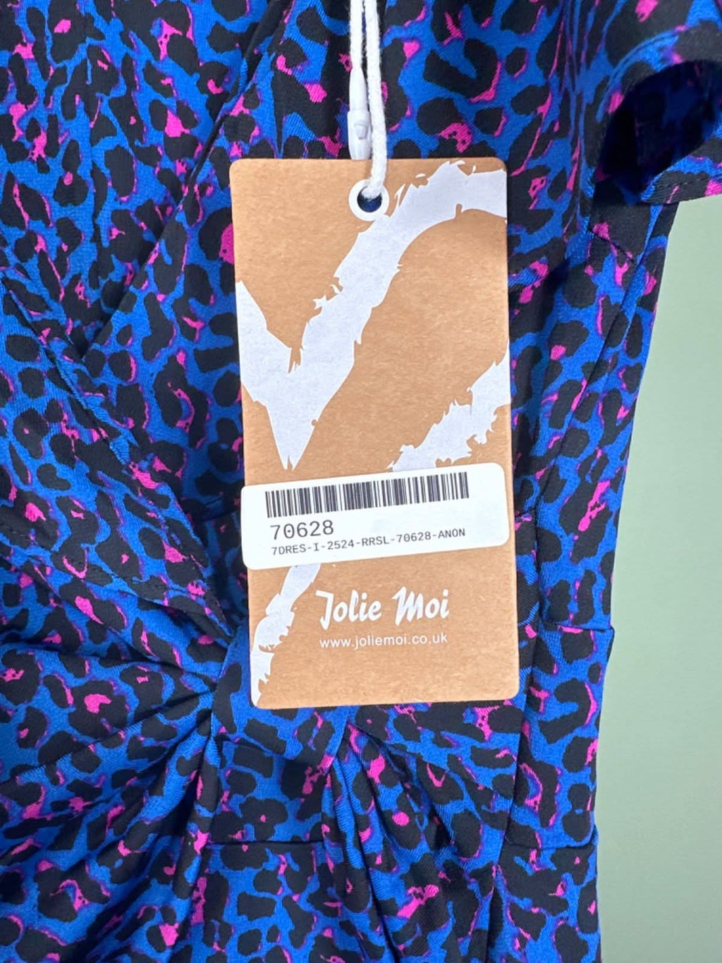 Jolie Moi Multicolour Leopard Print Maxi Dress 8