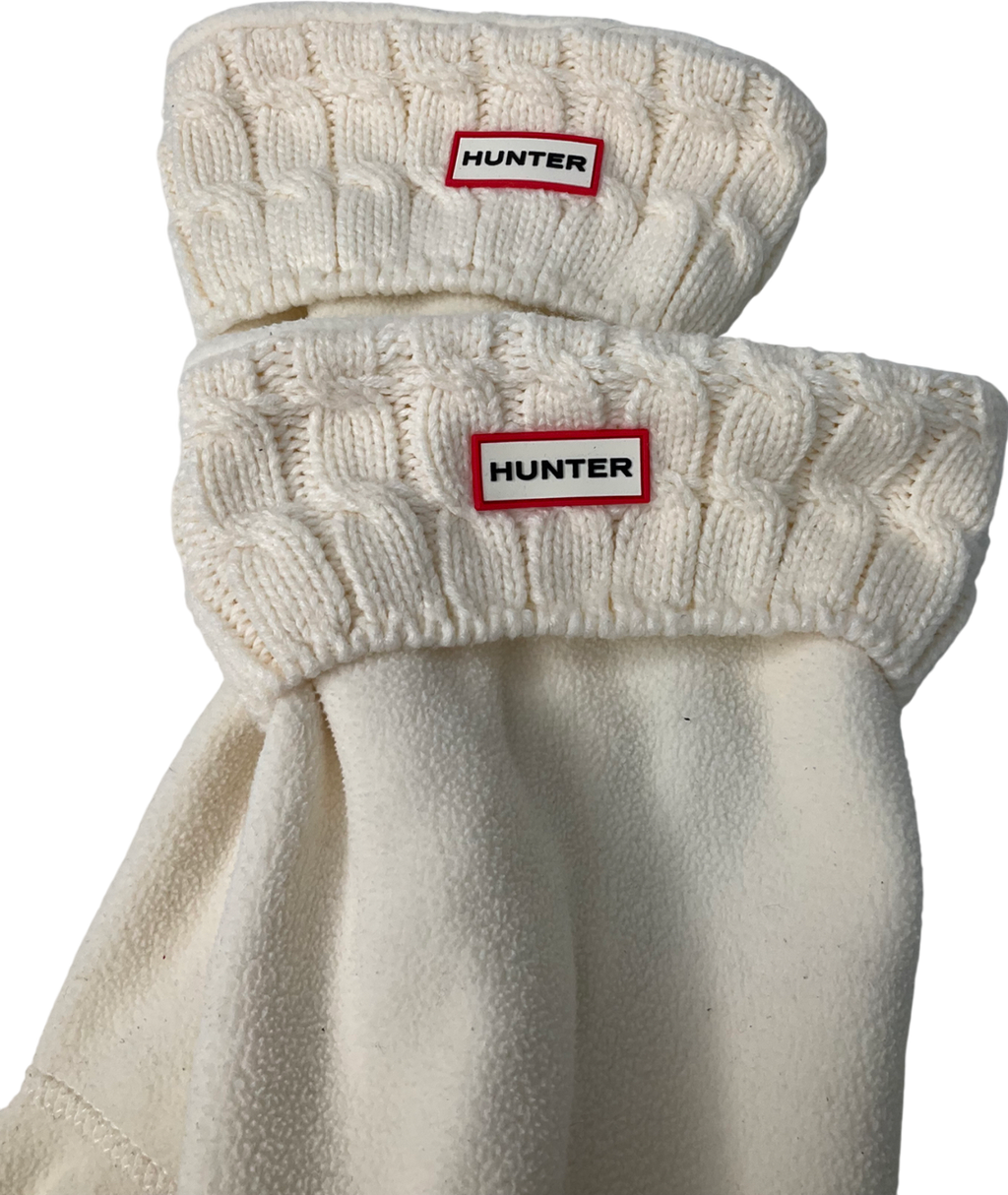 Hunter Cream Willie Boot Liners UK L