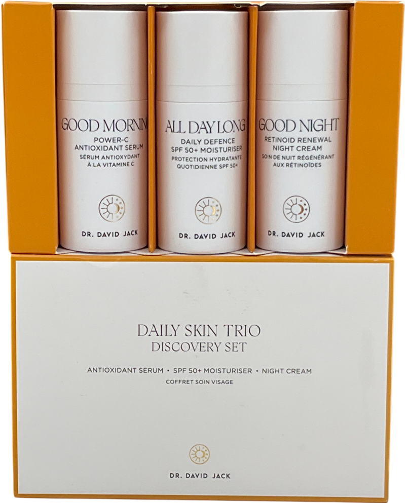dr david jack Travel Daily Skin Trio The Discovery Set 3x15mk