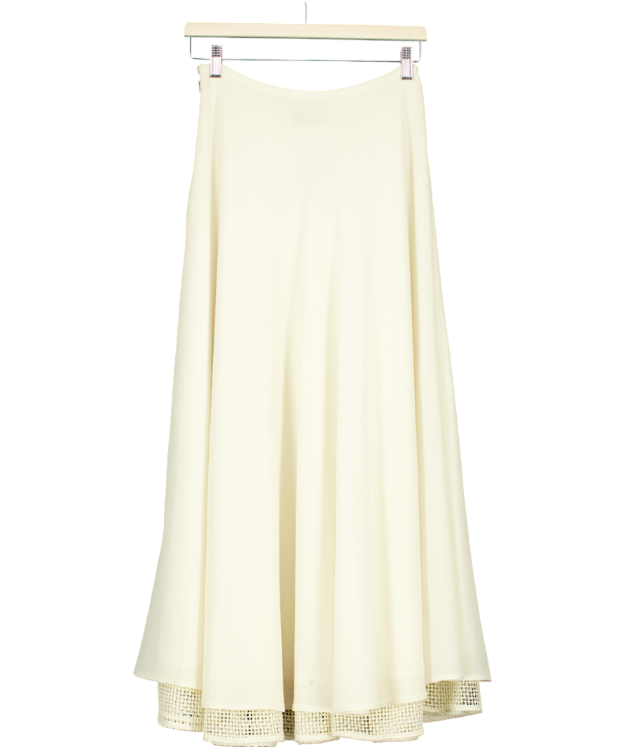 Camilla And Marc Cream Attar Circle Skirt UK 6