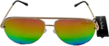 QUAY Metallic High Key Sunglasses in Case