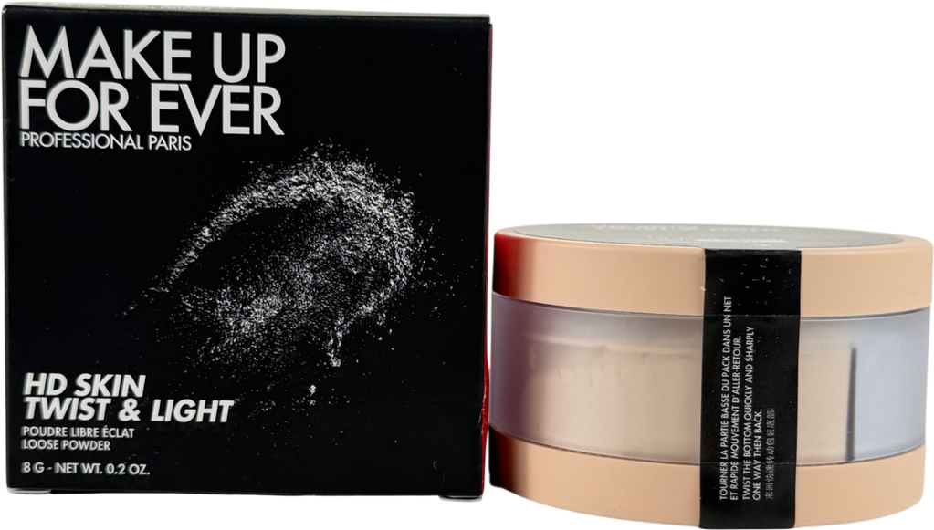 Makeup for ever Hd Skin Twist & Light Loose Powder 1 Clair Light 8g