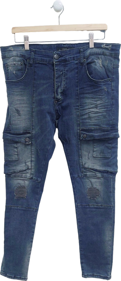 Uniplay Blue Skinny Fit Jeans W34 L34