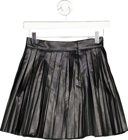 Vishaleiman Black Pleated Skirt UK 6