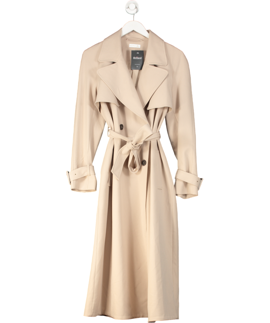 kookai Nude Berlin Trench Coat UK 10