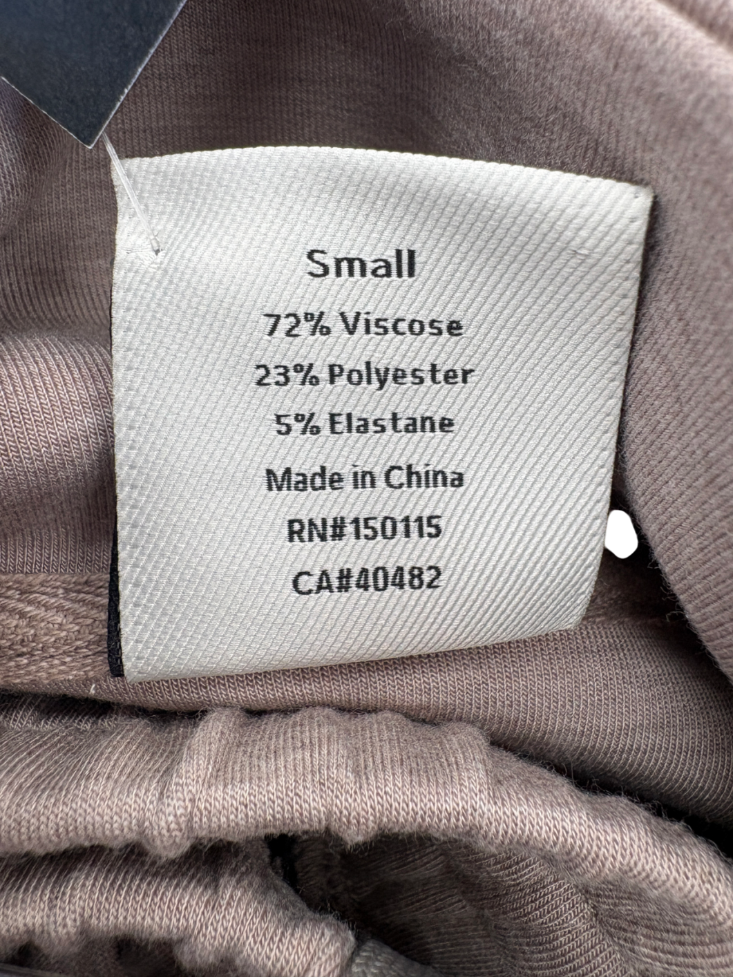 Varley Beige Doublsoft  2-piece Hawley Half Zip Sweater And Joggers set UK S