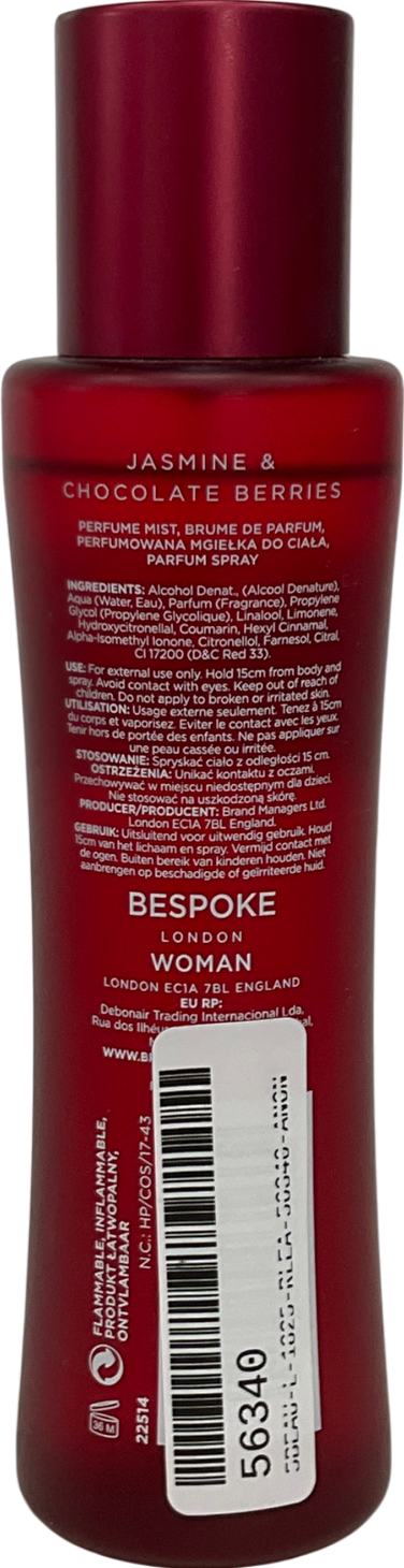bespoke Perfume Mist Jasmine 140ml