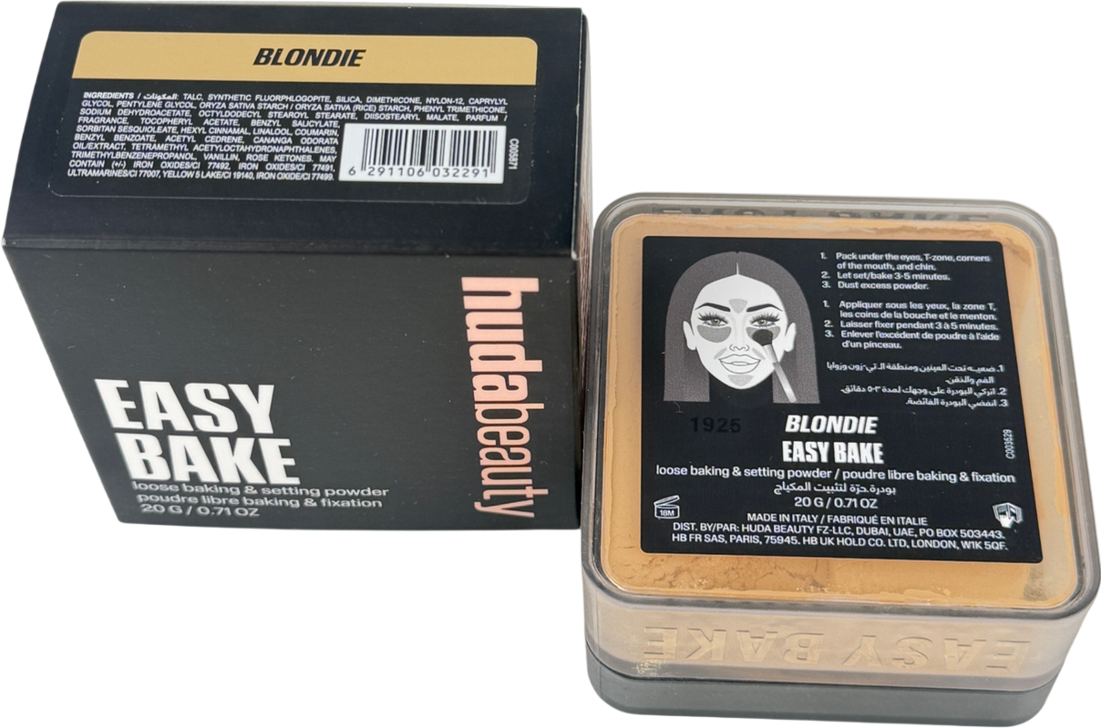 Huda Beauty Easy Bake Loose Baking & Setting Powder Blondie 20g
