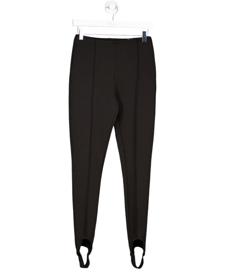 ASOS Black Jersey Stirrup Leggings / Ski Trousers UK S