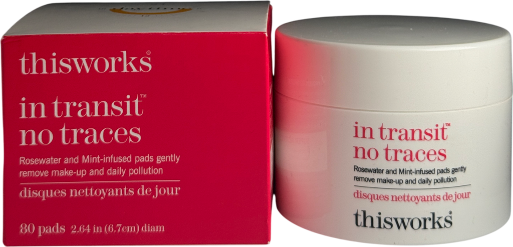 This Works In Transit No Traces Cleansing Pads 80 pads