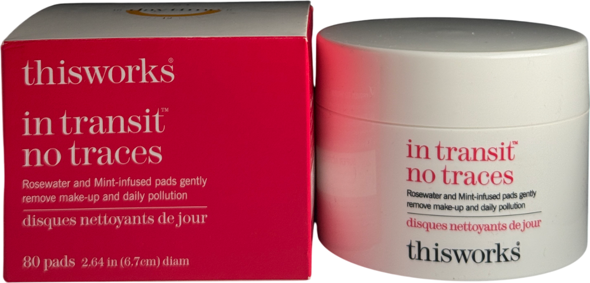 This Works In Transit No Traces Cleansing Pads 80 pads