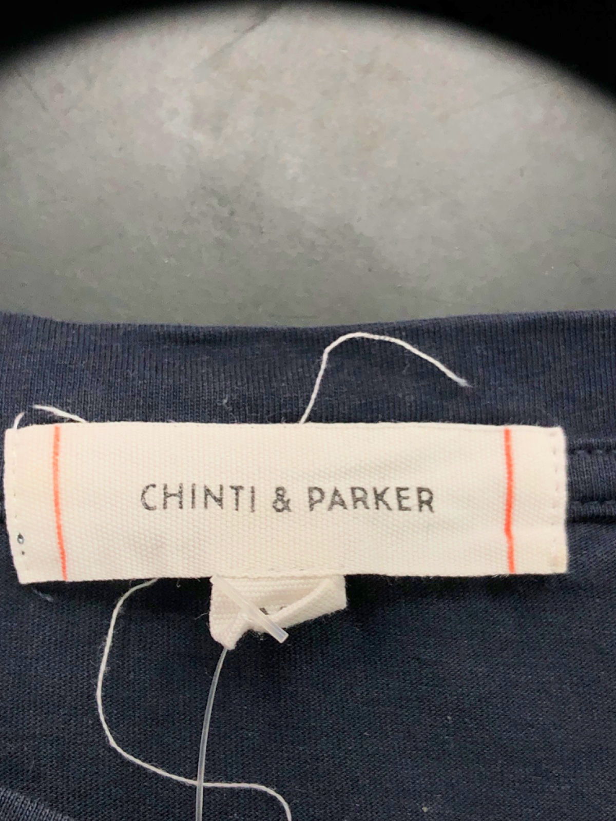 Chinti & Parker Navy Smile T-Shirt UK M