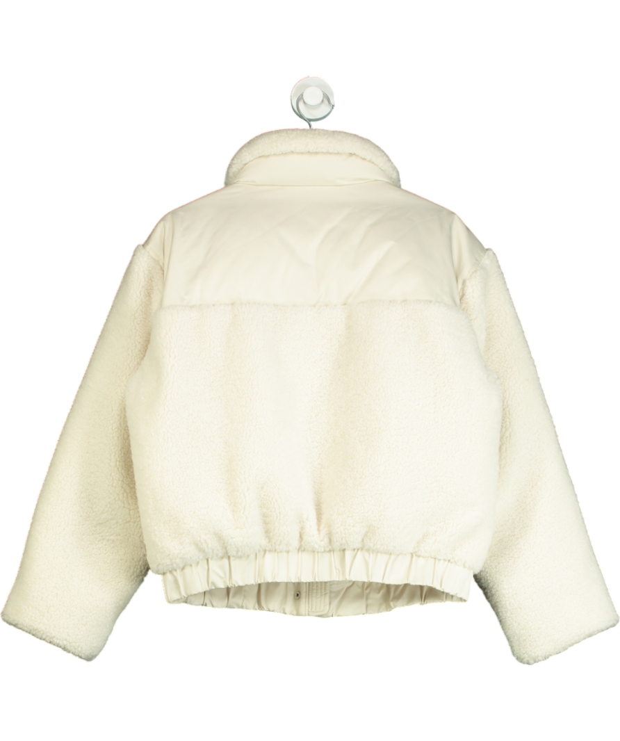 Abercrombie & Fitch White Ultra Collection Sheer Puffer UK M