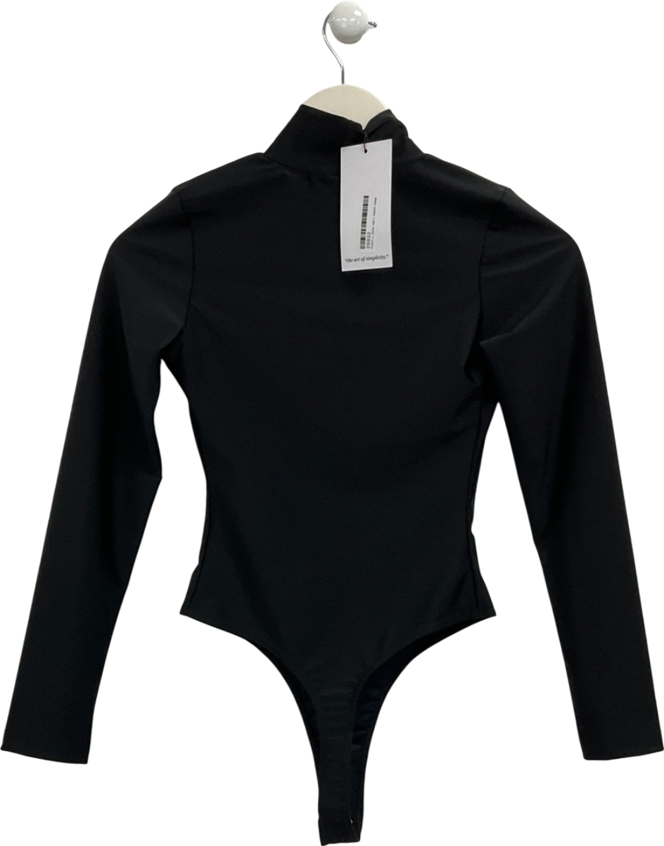 BOA Black High Neck Bodysuit UK XS