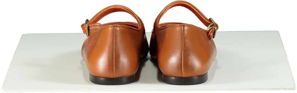 Penelope Chilvers Brown Mary Jane Flats UK 6 EU 39
