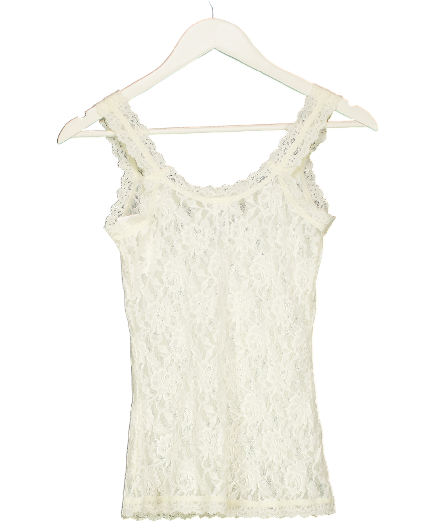 Hanky Panky Cream Signature Lace Classic Camisole UK S