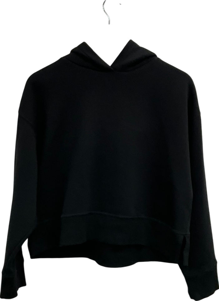 ZARA Black Classic Hoodie UK L