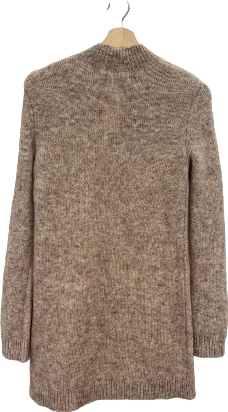 Sézane Beige Button Shoulder Knit Jumper UK S – Reliked