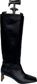 ASOS Black Heeled Knee Boots UK 5 EU 38 👠