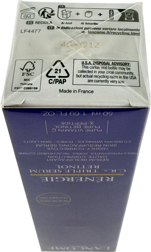 Lancome Rénergie C.r.x. Triple Serum Retinol 50ml