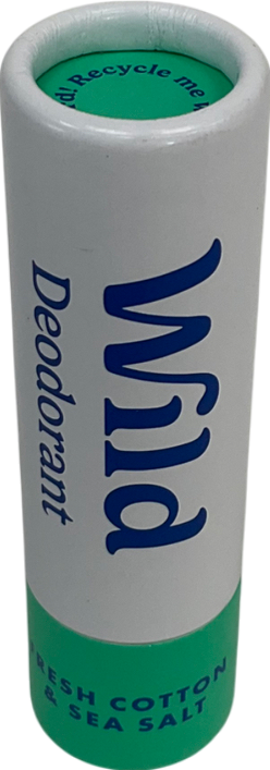 Wild Deodorant Fresh Cotton & Sea Salt Deodorant 16g