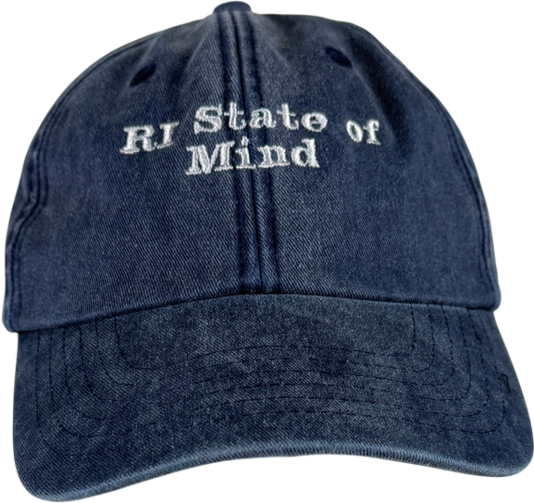 Beechfield Blue Ri State Of Mind Washed Denim Cap One Size