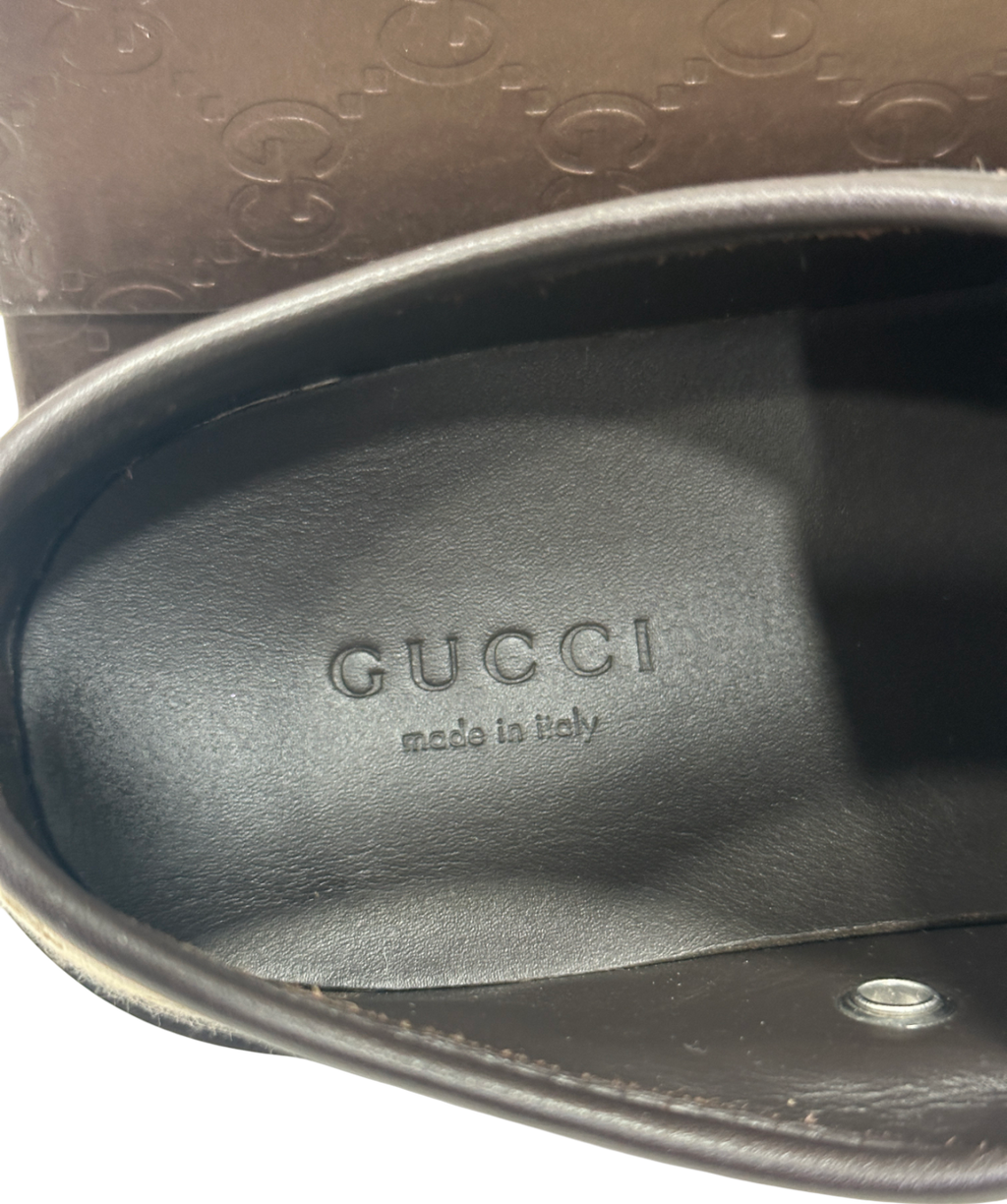 GUCCI Brown GG Monogram Supreme Low Trainer UK 2 EU 35 👠