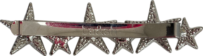 Ba&sh Metallic Crystal Star Hair Clip One Size