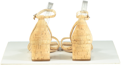 J.McLaughlin Beige Cork Sandals UK 7 EU 40