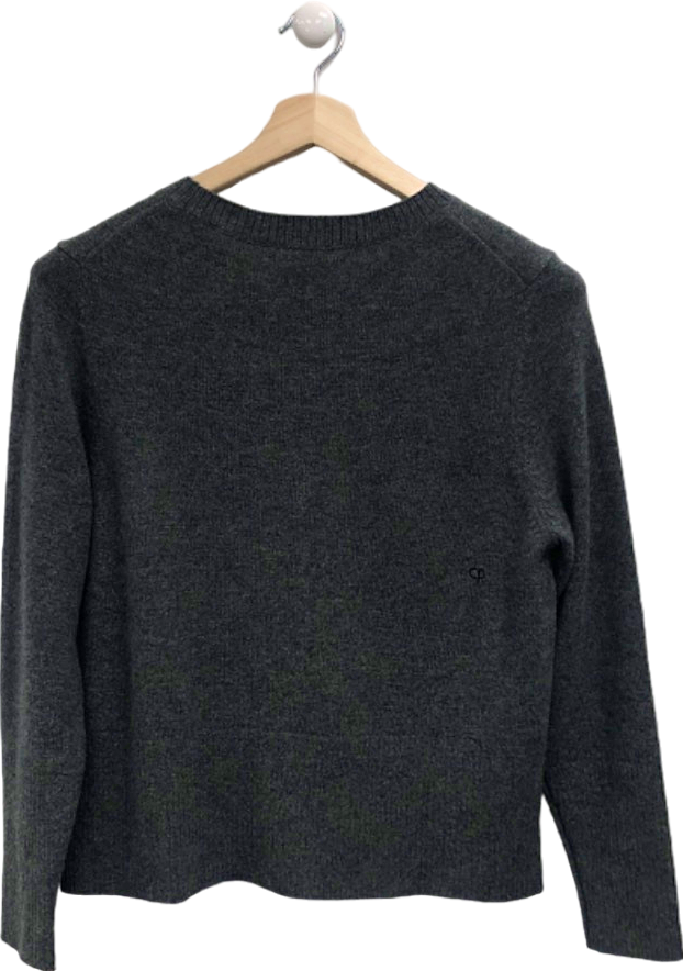 Chinti & Parker Grey Cashmere Essentials Jumper UK S
