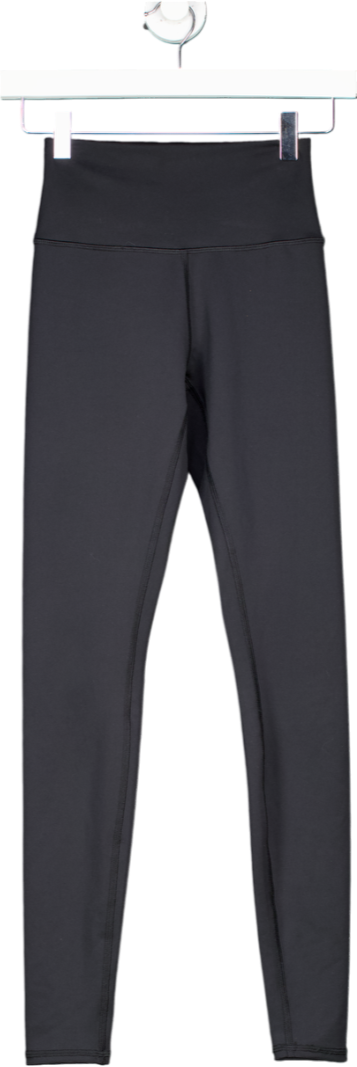 alo yoga Black Alosoft High-waist 7/8 Highlight Legging UK XS