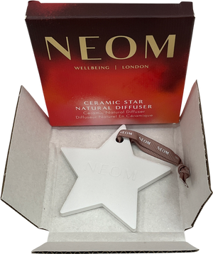 NEOM White Wellbeing Ceramic Star Natural Diffuser One Size