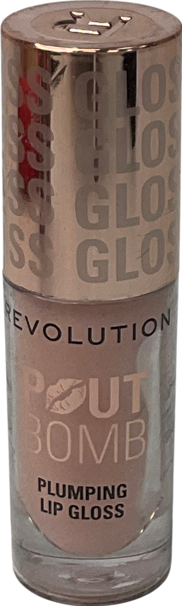Revolution Pout Bomb Plumping Gloss Milky Sheer Holo 4.6