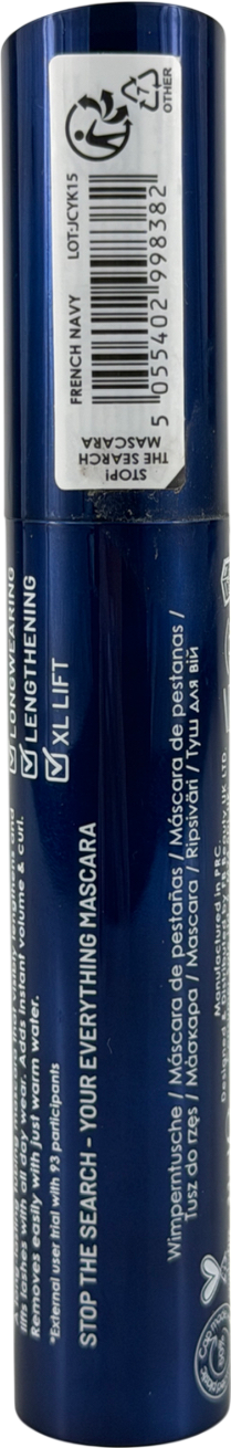MUA Stop The Search Mascara French Navy 11ml