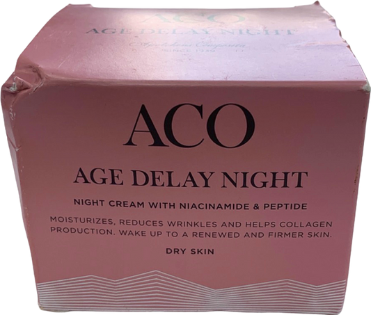 ACO Age Delay Night Night Cream Dry Skin 50 ml