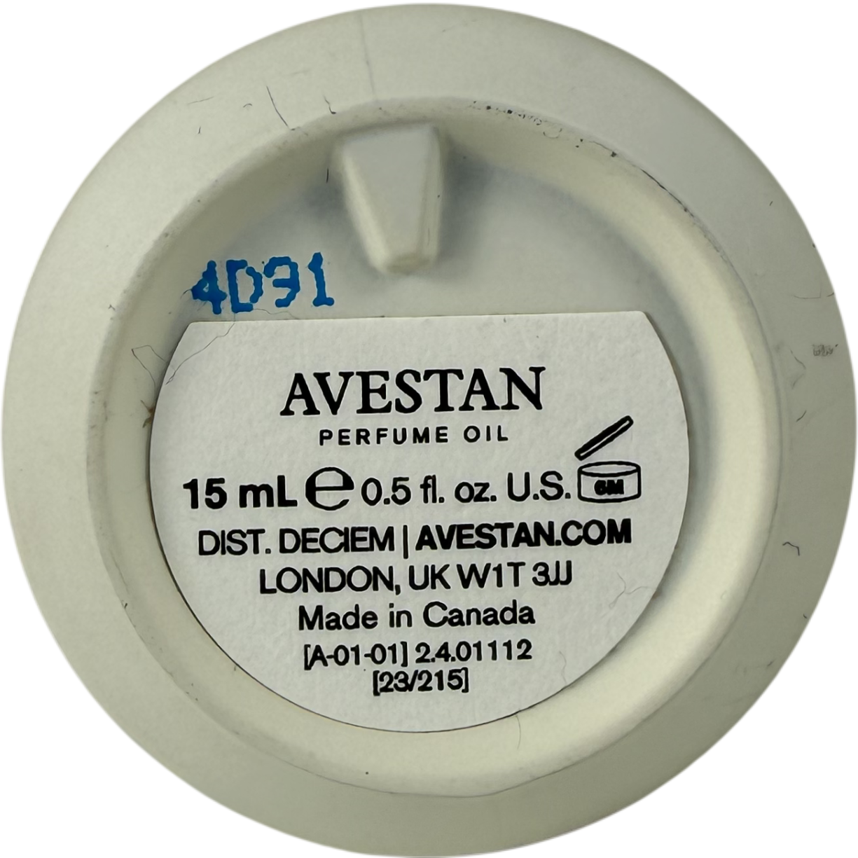 Avestan Perfume Oil 15ml