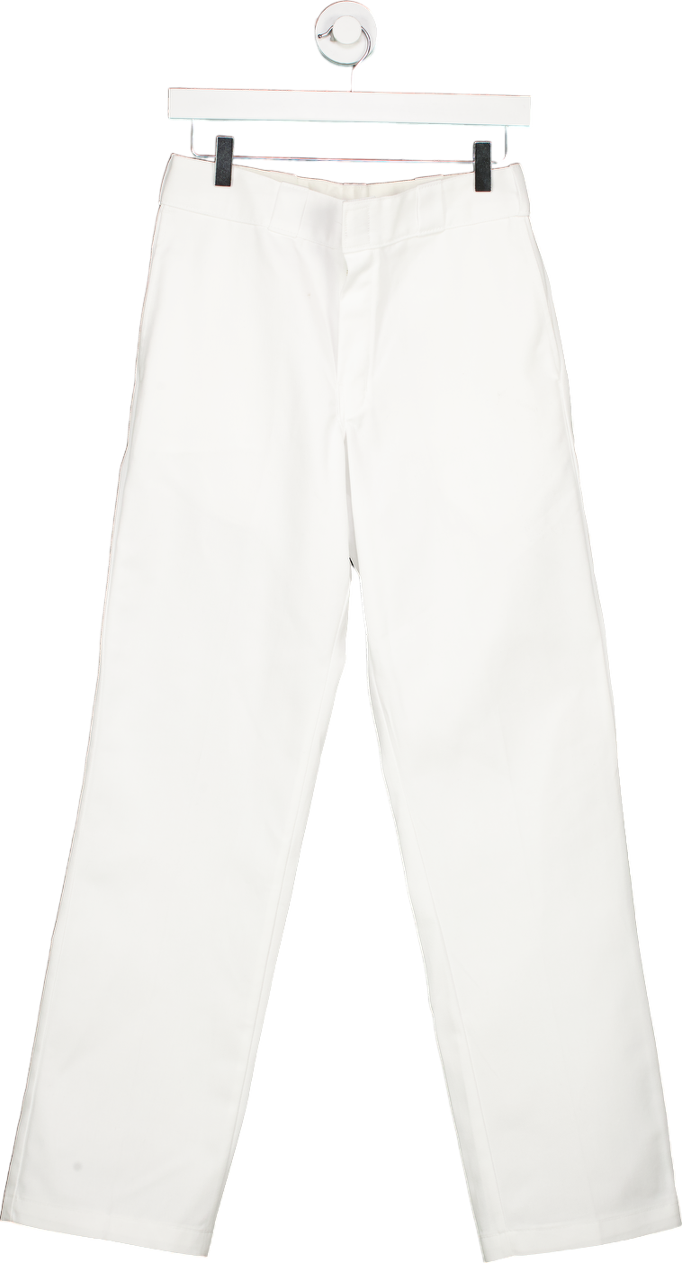Dickies White 874 Original Fit Trousers UK 30W
