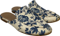LK Bennett Cream Pembroke Toile De July Print Leather Backless Loafer UK 3 EU 36 👠