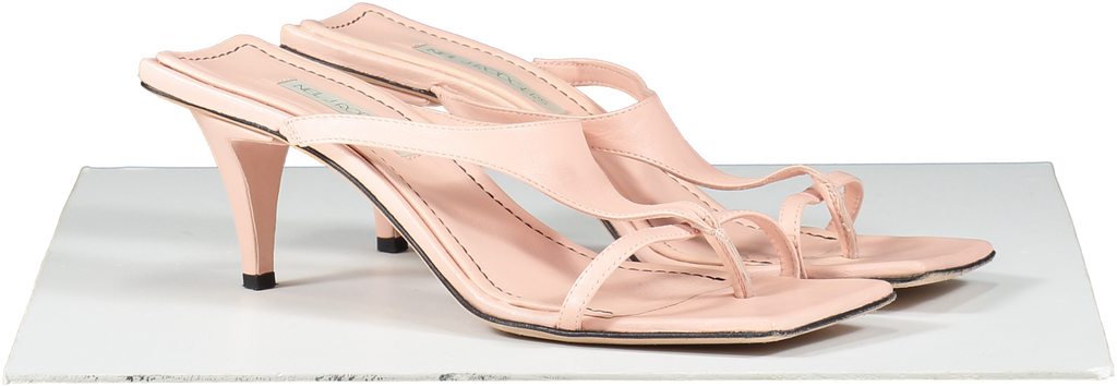 Neil J.Rodgers Pink Sonja T-strap Sandal UK 8 EU 41 👠