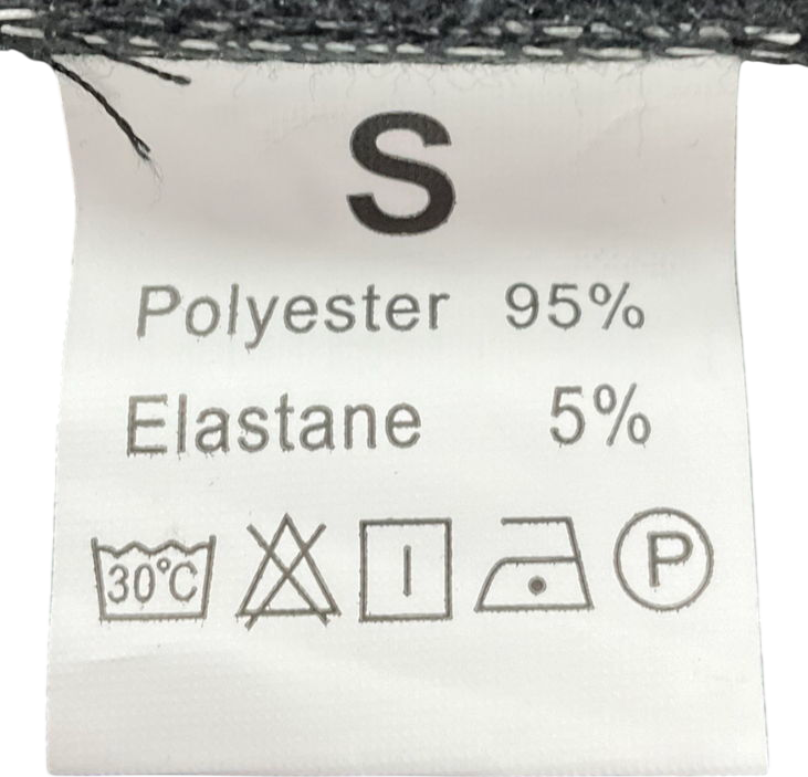 Ego Black Lace Up Detail Halterneck Top UK S