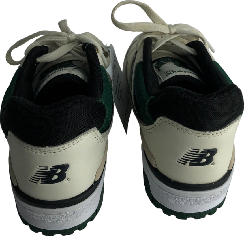 New Balance 550 Shoes Beige Nightwatch Green Black UK 7 EU 41 👞