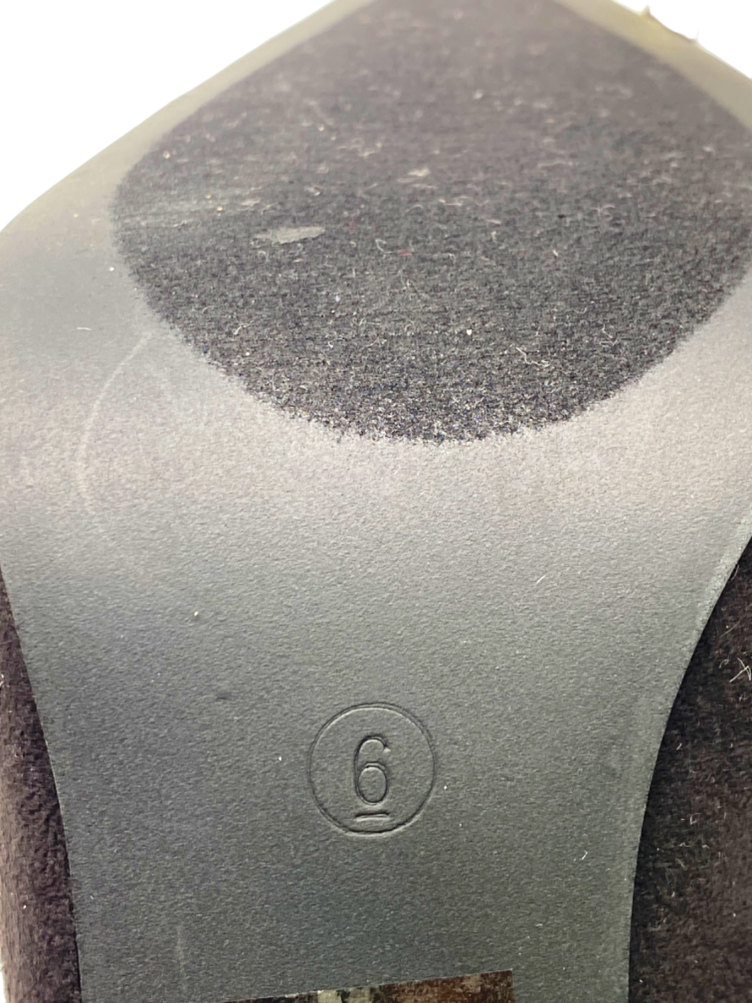 Fashion Nova Black Metallic Heel Pointed Toe Court Shoes UK 4