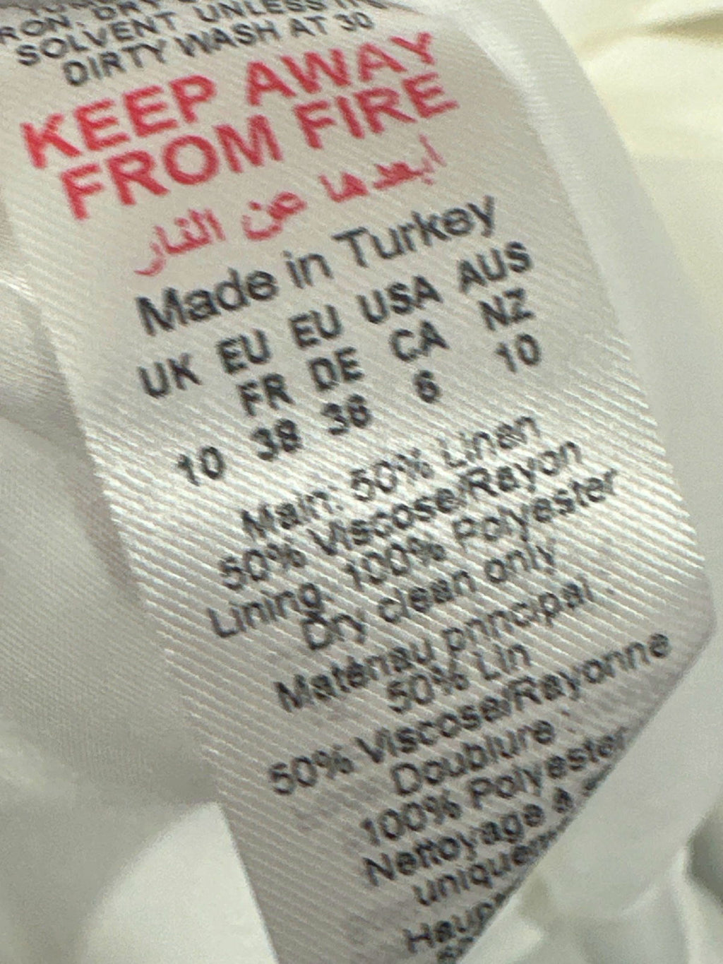 Karen Millen White Halter Neck Maxi Dress UK 10