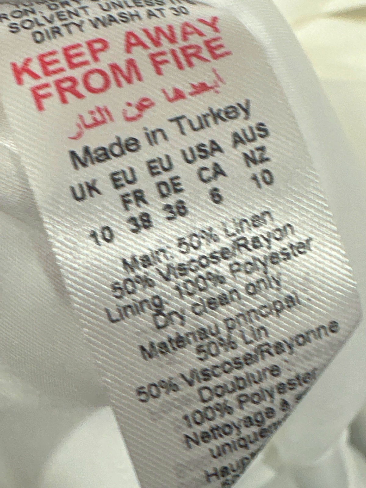 Karen Millen White Halter Neck Maxi Dress UK 10