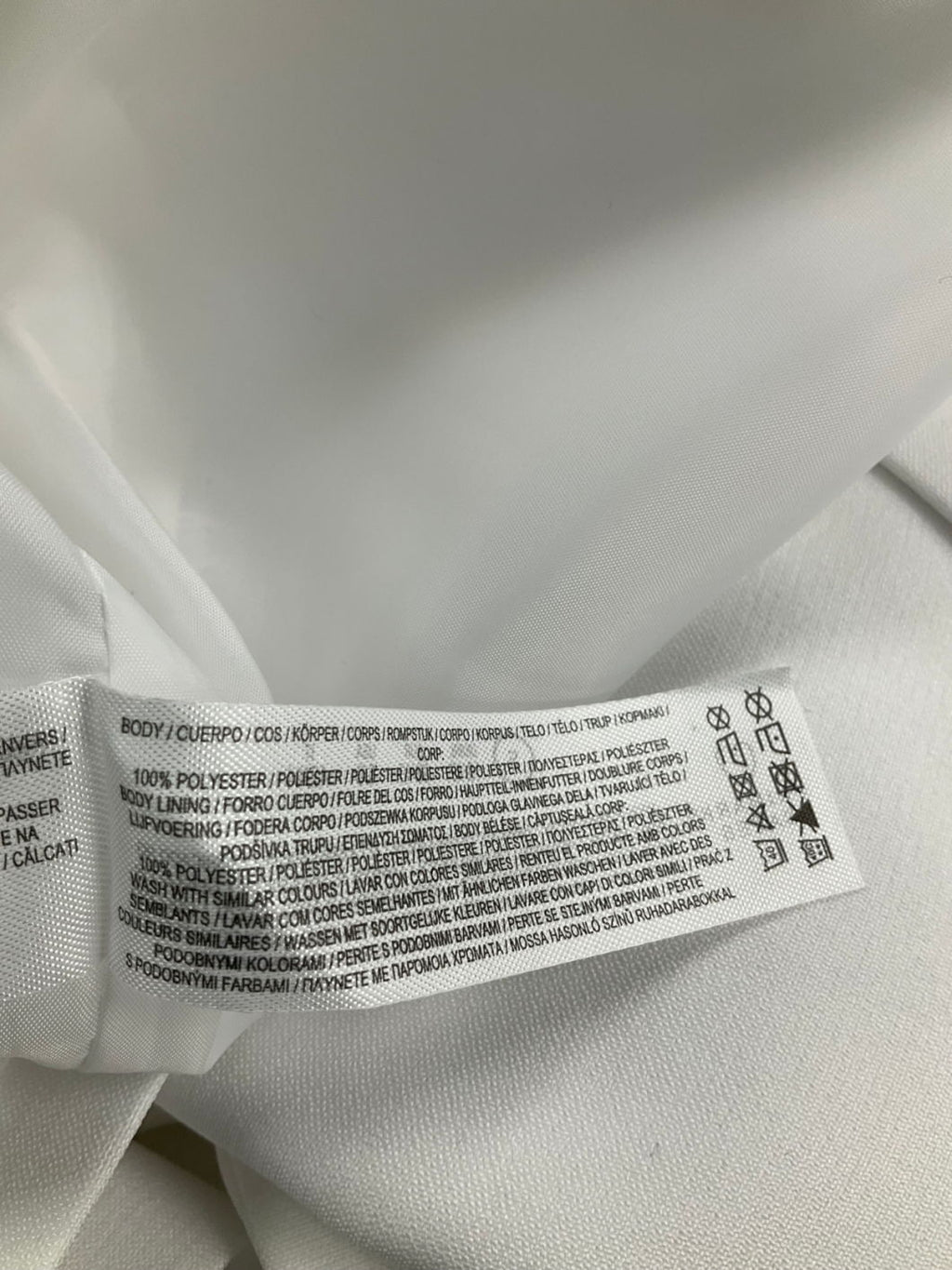 Primark White Single Breasted Blazer UK 10